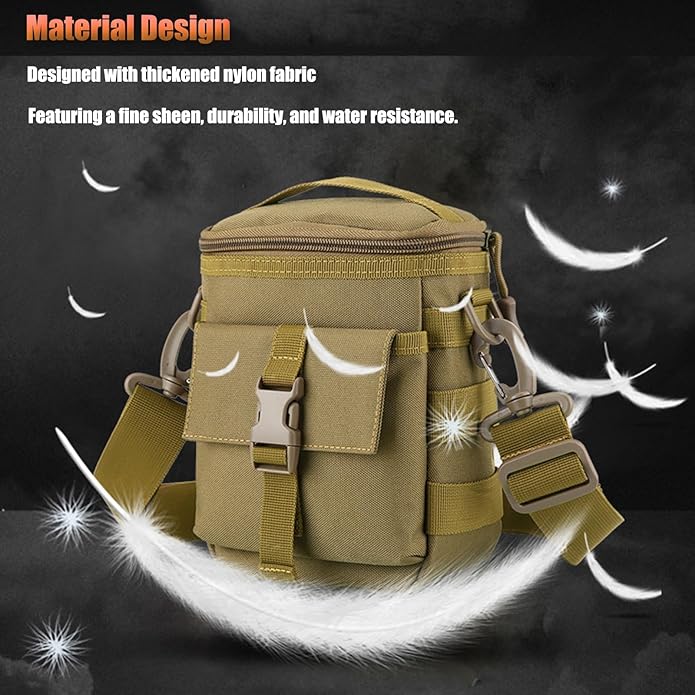 Belt Pouch Outdoor Shoulder Small Canvas Messenger Bag Classic Vintage Shoulder Tactical Crossbody Casual Pack