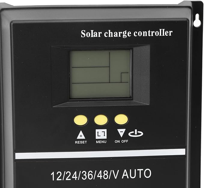 MPPT Solar Controller Backlight LCD Display Clock Solar Panel Regulator 100V7 Working Modes 12V 24V 36V 48V Adaptive Dual USB 5V Charging Ports 60A 80A 100A 200A (200A)