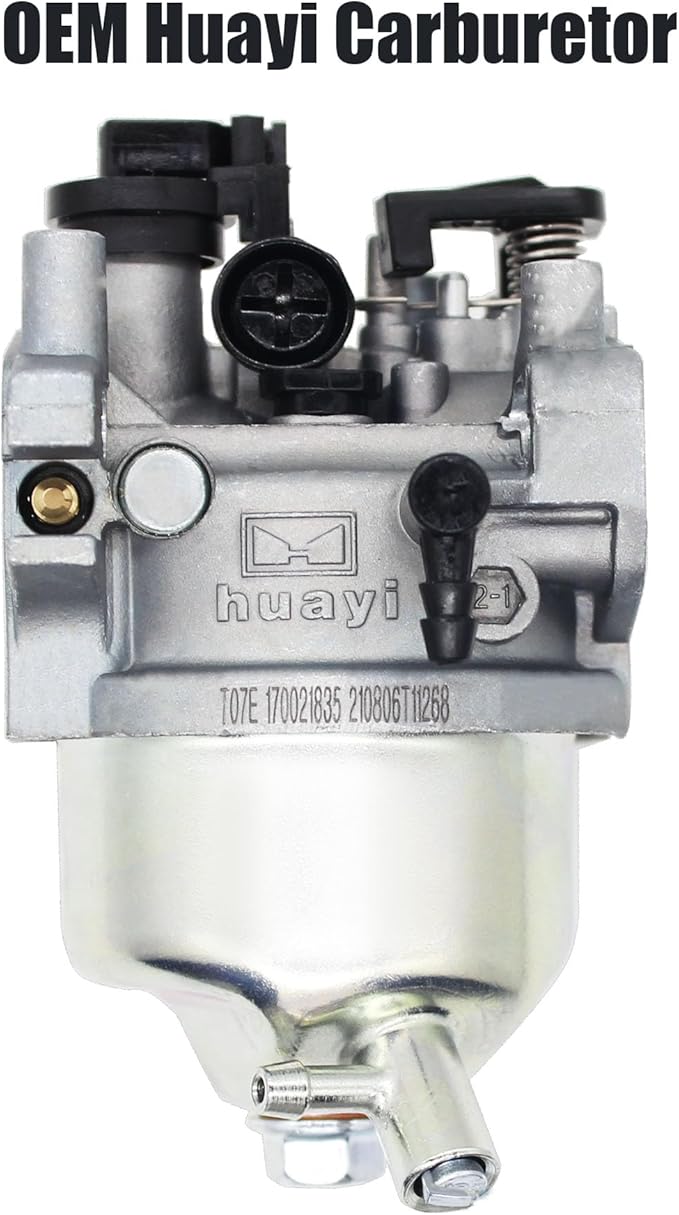 fullas Huayi Carburetor T07E Compatible with Predator 3500 Watts Inverter Generator 63584 Powerhorse LC4500i LC3500i Inverter Generator
