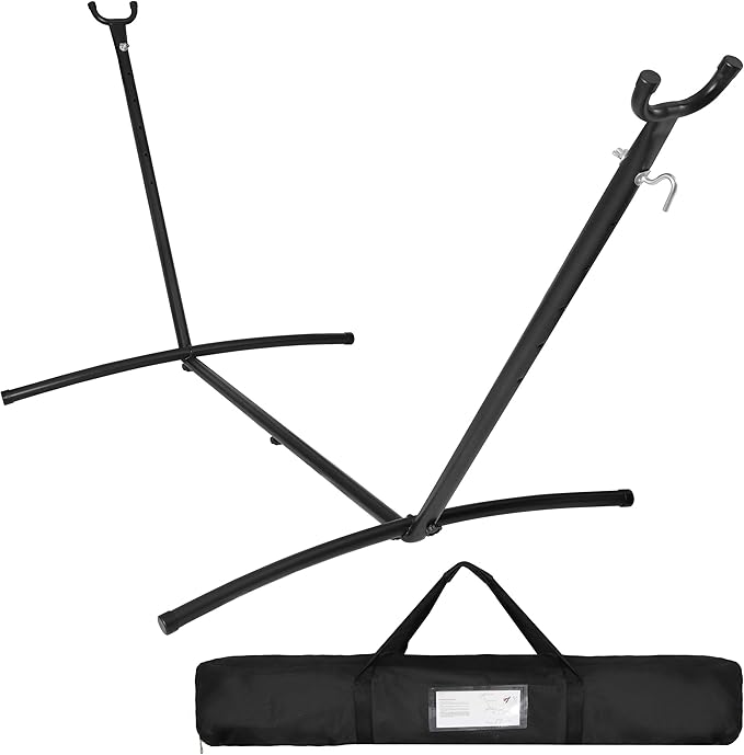 LEMY 9FT Hammock Stand with Carrying Case for Camping Garden Space Saving