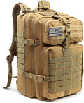 50L Man Tactical Backpacks Outdoor Traveling Bags Trekking Hunting Bag Travel Backpack Camping Equipment Back Pack(Khaki)