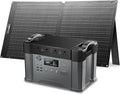 ALLPOWERS S2000 Pro Solar Generator with SE100 Panel Included 2400W MPPT Portable Power Station with Foldable Solar Panel 100W Solar Backup Power for Van House Outdoor Camping