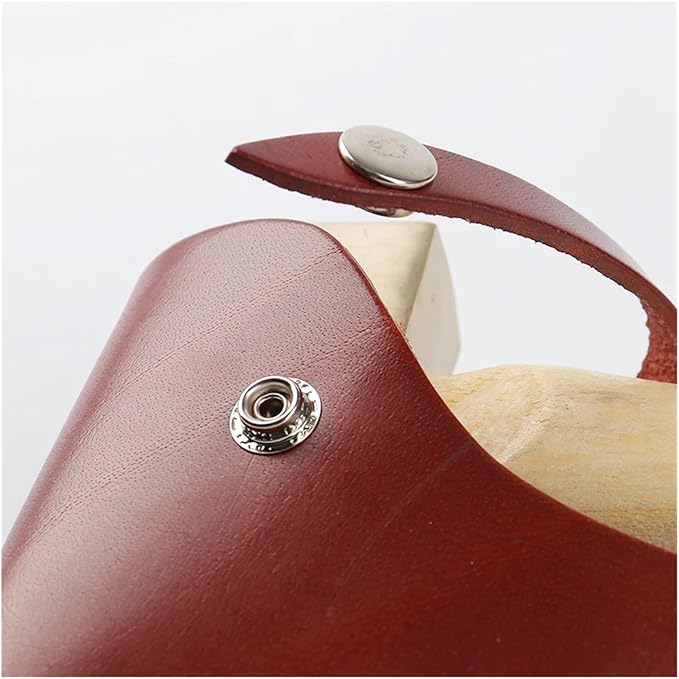 Hatchet Sheath Hunting Ax Cover Hatchet Blade Head Sheath Belt Holster PU Genuine Leather(Color05)