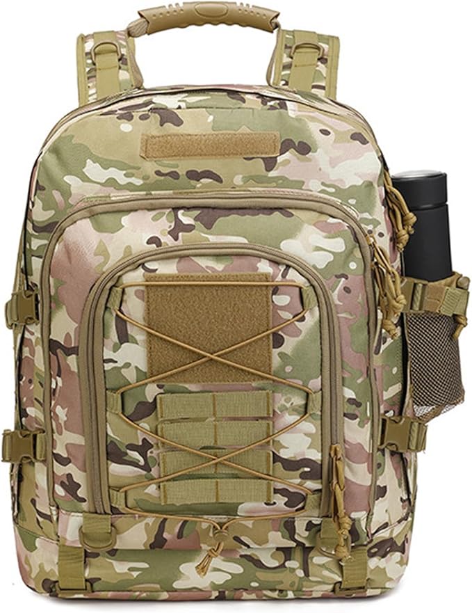 Large tactical military backpack Army Daypack - Assault Pack for Men Molle Backpacks Bug Out Bag 3 Day Pack (CP)