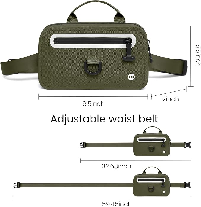 Floating Waterproof Fanny Pack with Extra-Long Adjustable Belt – Secure Waterproof Belt Bag for Phone Passport and Wallet Ideal for Swimming Kayaking Boating Beach Fishing Waterpark