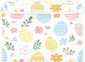 Christmas Storage Baskets with Lids Colorful Easter Egg Collapsible Bins Stackable Fabric Linen Baskets Closet Organizer Container 16.5x12.6x11.8