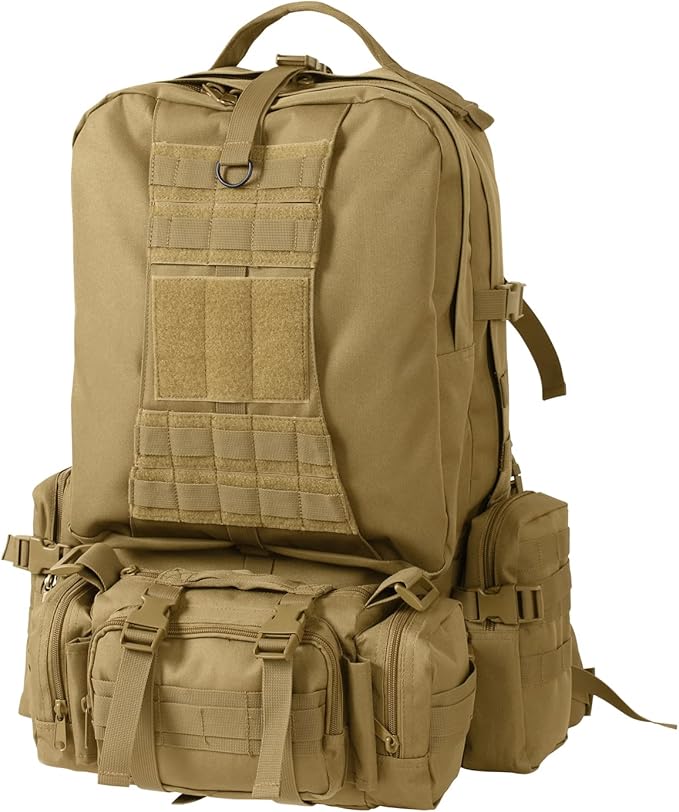 Rothco Global Assault Pack - Massive Storage MOLLE Backpack 25 x 14.5 x 10