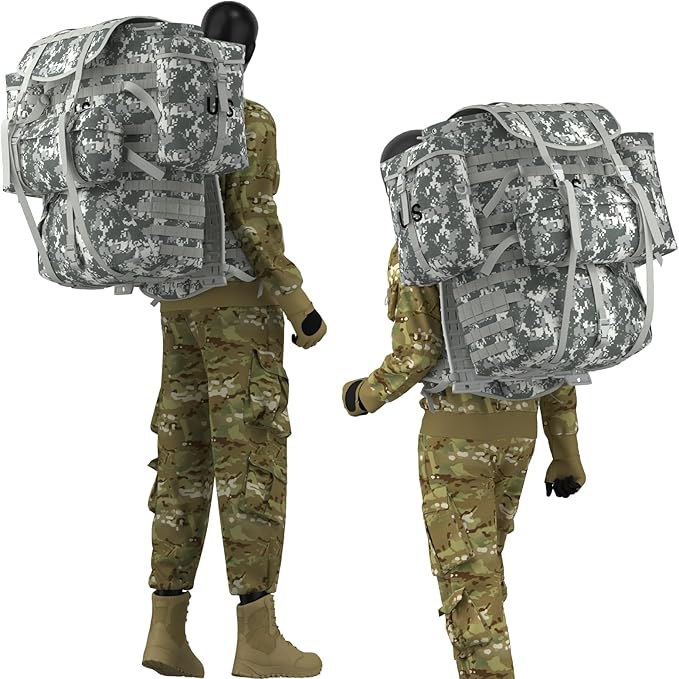 MT Military MOLLE 2 Large Rucksack with Frame Army Tactical Backpack