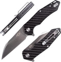 Firebird GANZO FH31 Folding Pocket Knife D2 Steel Wharncliffe Blade Ergonomic G10 Handle with Clip Hunting Fishing Flipper Camping Outdoor EDC Knife
