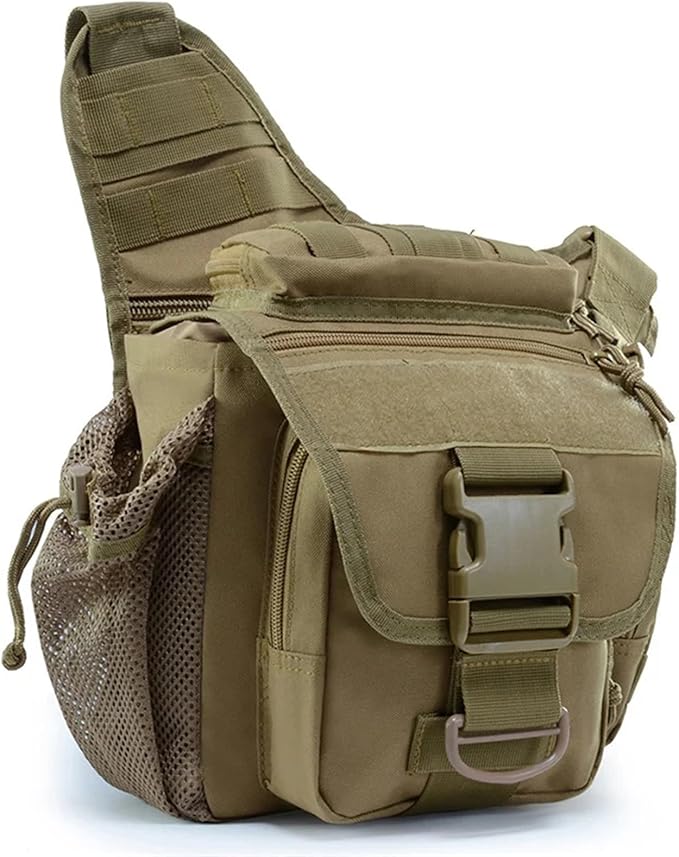 Tactical Messenger Bag Men Camping Outdoor DSLR Camera Bag Saddle Camouflage Shoulder Bag Camping Waterproof Crossbody Bag