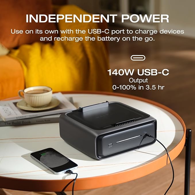 EF ECOFLOW Portable Power Station River 3 Plus with EB300 Extra Battery Expand Capacity from 286Wh to 572Wh 3 Up to 1200W AC Outlets &lt10 MS UPS &lt30 dB Quiet River 3 Max LiFePO4 Battery
