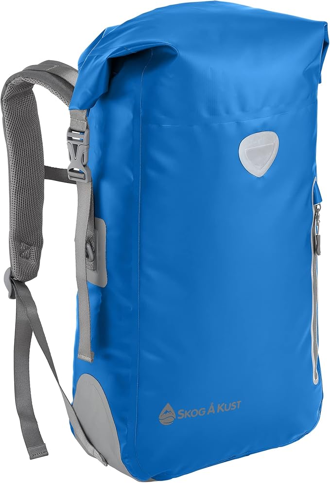 Skog Å Kust BackSak Heavy Duty Waterproof Backpack - Gear Bag for Sports Travel &amp More - 25 &amp 35 Liter Sizes