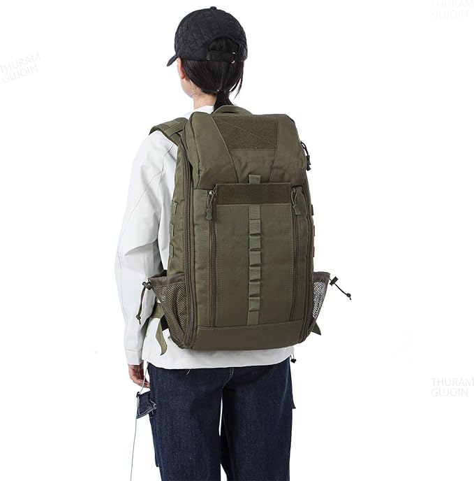 40L Waterproof Tactical Medical Backpack First Aid Bag for Hiking Trekking Hunting Fishing Camping Outdoor Sports (Green)
