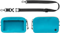 Nite Ize RunOff Waterproof Hip Pack - Beach &amp Hiking Essential - Bag for Phone &amp Travel Essentials - Crossbody Beach Tote &amp Travel Pouch with IP67 Rating - Blue