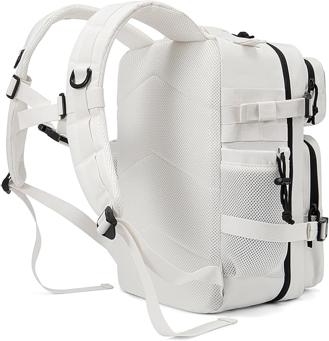 QT&ampQY 25L/45L Military Tactical Backpack For Men Molle Daypack 3 Day Bug Out Bag Hiking Rucksack With Bottle Holder