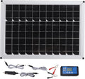 Grcfumo100W 18V Solar Panel Kit Portable Solar Panel Monocrystalline Solar Panel for Automobiles Ships Airplanes Outdoor Planting