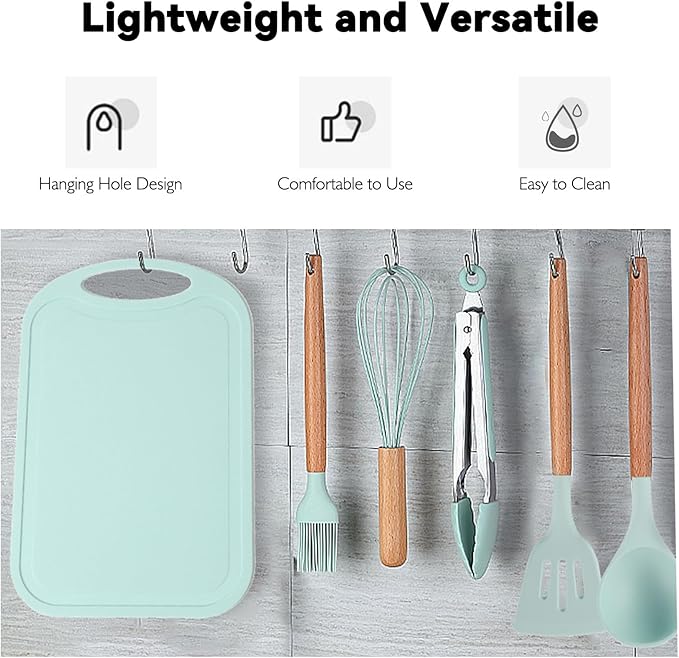 Camping Accessories Kitchen Cooking Utensils Set - Portable Outdoor Camp Cookware Set Silicone Camper Essentials Gear Must Have Supplies for Travel RV BBQ Grill Picnic Hiking
