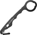 Benchmade - Hook Safety Cutter and O2 Wrench for Rescue and Tactical Use with Black 440C Handle (8 BLKWMED)