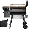 Z GRILLS 2025 Upgrade 8-in-1 Electric Wood Pellet Grill &amp Smoker with PID V3.0 Controller LCD 697 Sq InMeat Probes Easy Hopper Clean-out &amp Grill Cover