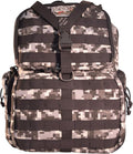 G.P.S. Tactical Range Backpack | Gray Digital | 3 Handguns Capacity | MOLLE Webbing | Durable Waterproof Stain-Resistant Shooting Tactical Gear