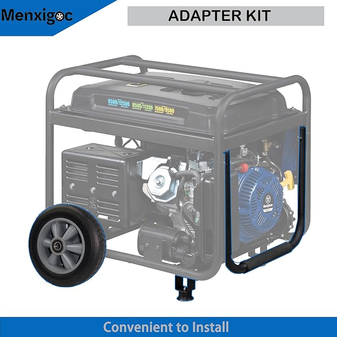 Outdoor Power Equipment WGen3600 Series Portable Generator Never-Flat Wheel and Handle Kit Compatible with WGen2000 WGen3600v WGen3600 and WGen3600DF