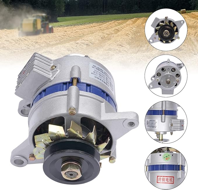 Permanent Magnet Synchronous Generator 1200W 12V Low RPM AC Charging PMA Permanent Magnet Alternator Built-In Voltage Stabilizer