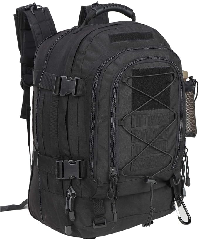 Greencity 3 Day Tactical Backpack Large Capacity Army Molle Bag Expandable Hiking Camping Hunting