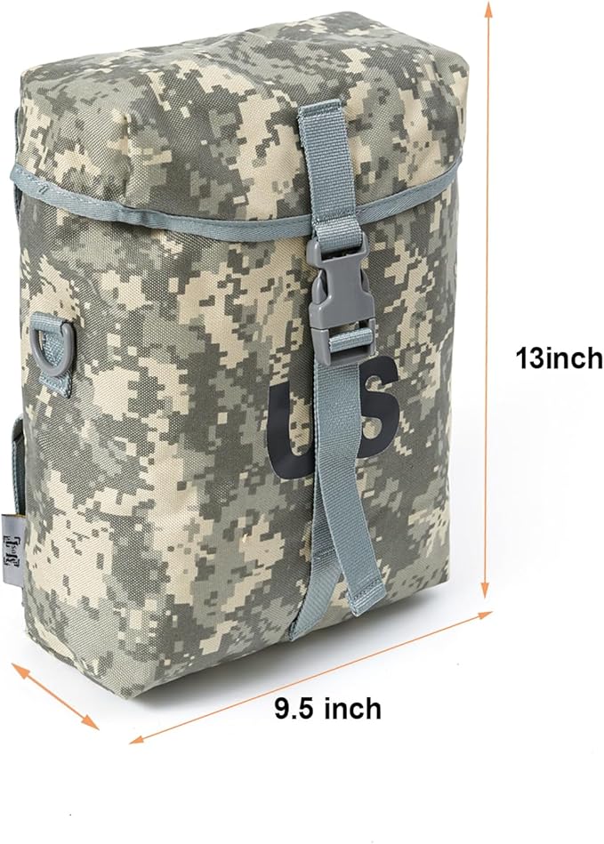 MT 2Pcs US Military MOLLE Sustainment Pouch Army Utility Pouch