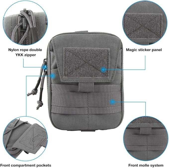 EXCELLENT ELITE SPANKER Molle Admin Pouch Military Utility Tool Pouch EDC Molle Pouchs Gadget Waist Bags