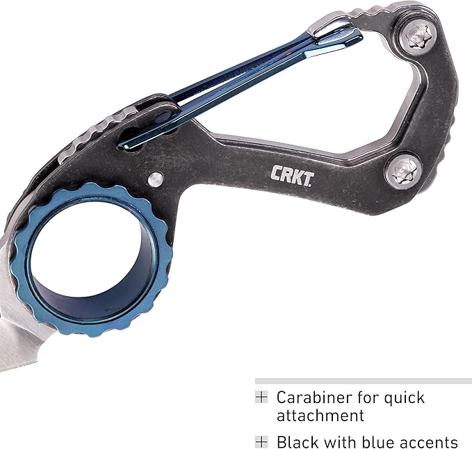 CRKT Compano Everyday Carry EDC Pocket Folding Knife with Slip Joint: Stainless Steel Plain Edge Blade Stainless Steel Handle 9083