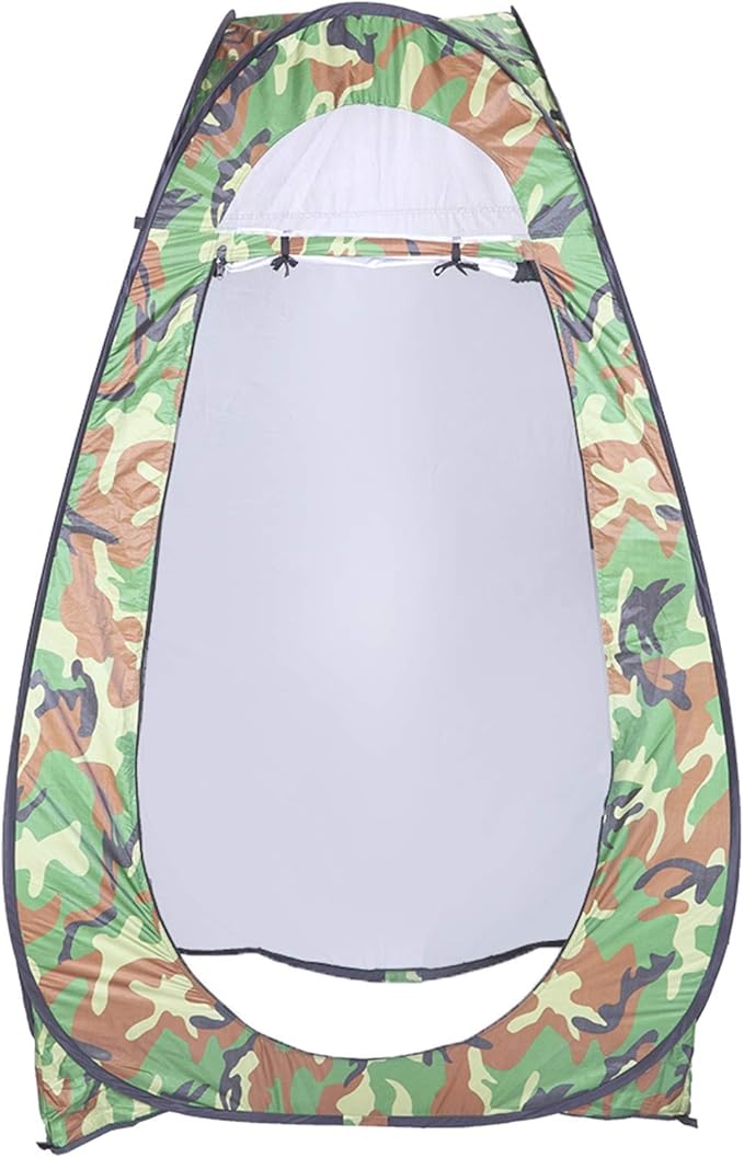 Pop Up Pod - Privacy Shower Tent with Carry Bag Dressing Room Instant Portable Toilet Stall for Camping Beach or Tailgate (Mulit)