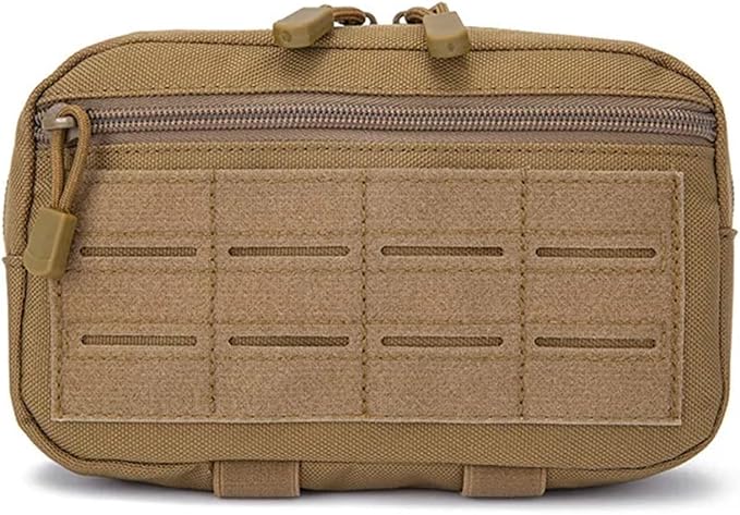 Tactical Molle Pouches Tactical Admin Pouch Compact Utility Gadget Gear Pouch with Cheychain