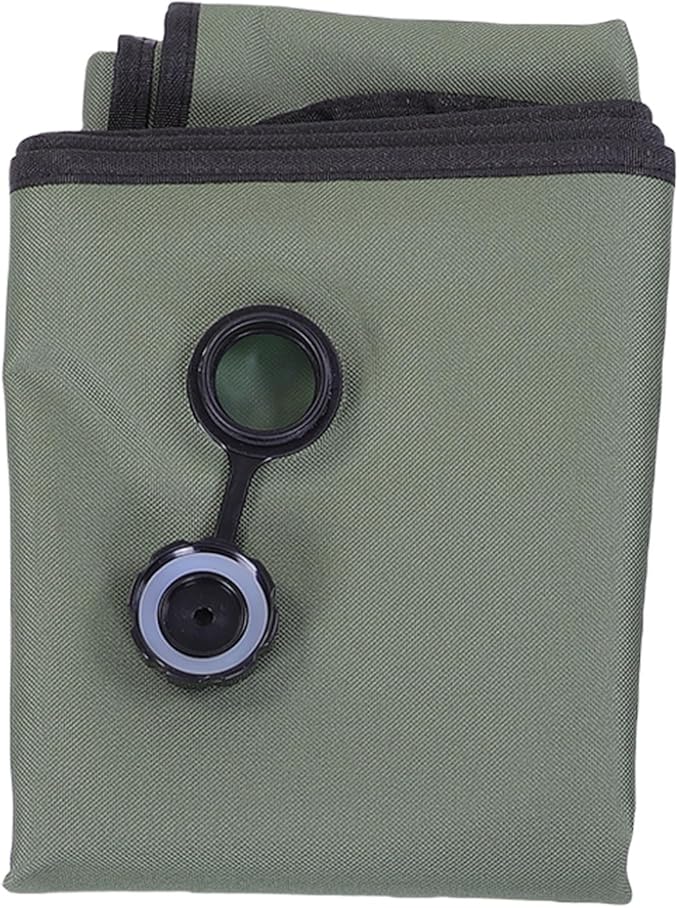Fabater Portable Shower Pan 31.5x31.5x3.9in Foldable Shower Base Tray with Detachable Drain Pipe for Camping RV Beach Outdoor Use (OD Green 80x80x10cm / 31.5x31.5x3.9in)