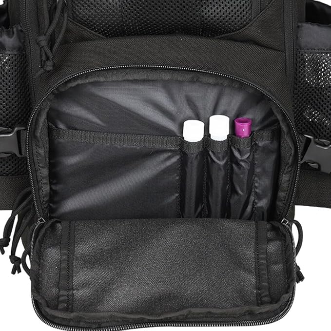MOLLE Tactical Backpack for Outdoor Hiking and Camping Military Assault Pack with Multiple Compartments Waterproof Sports Rucksack for Adults