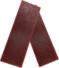 Blank Material For Resin Knife Handle Honeycomb Structured Color Textured Cutting Tool Board 120x40x8mm(Red2pcs)