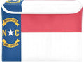 Nc North Carolina State Flag Storage Bin with Lid Stackable Organization Bins Shoe Boxes with Lids for Office Supplies