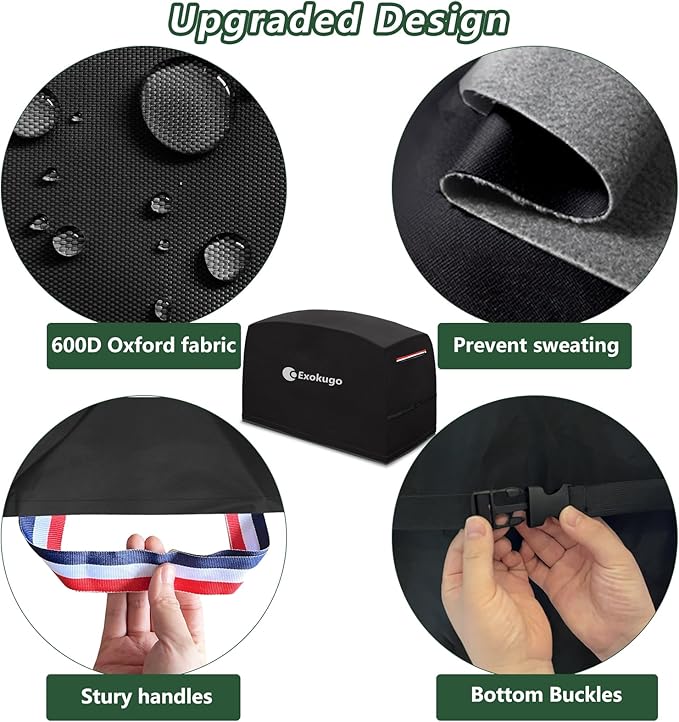 Waterproof Engine Welder Generator Cover for Ranger GXT Series WelderEngine Driven Welder Cover with Plush LinnerAll Weather Protection Black