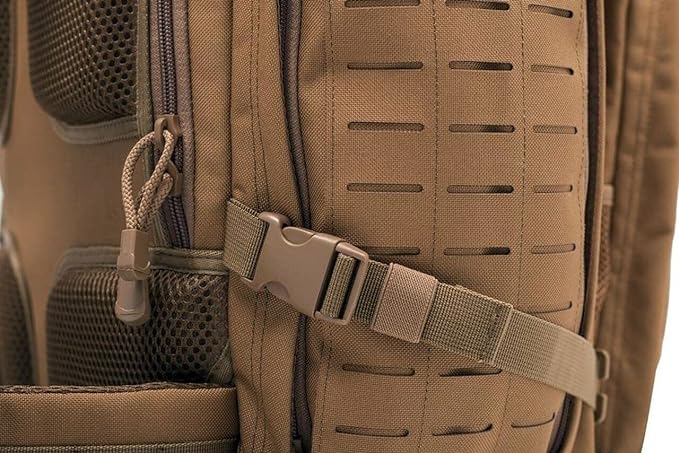 LA Police Gear Atlas 72 Hour Tactical Backpack for Men &amp Women Large Bug Out Bag with MOLLE System Hiking Hunting Combat Backpack Ranger Green
