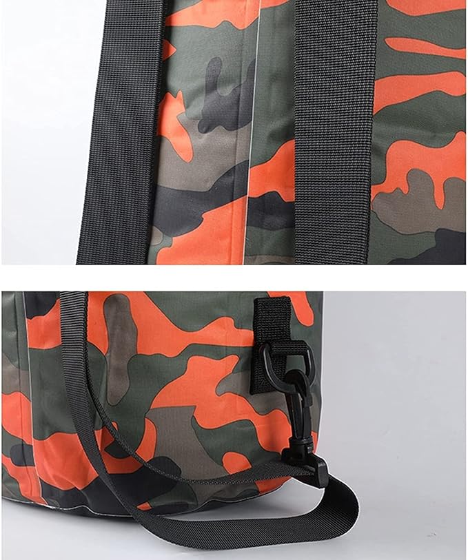 Waterproof Bag Set Floating Waterproof Drying Bag 20L Portable Lightweight Roll-top Drying Bag for Camping/Swimming (Color : Red)