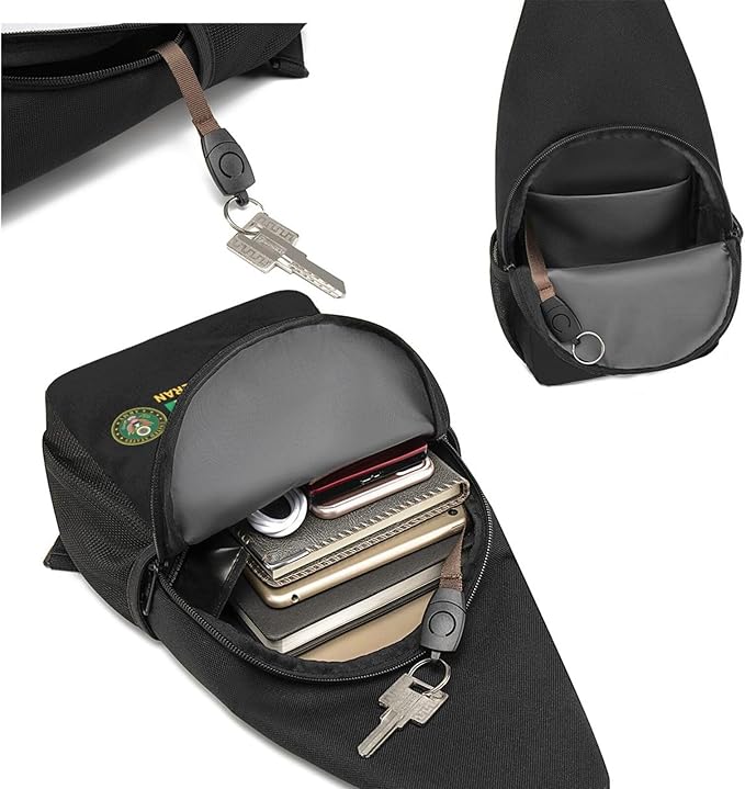 25th Infantry Division Vietnam Combat Veteran Chest Pack Leisure Shoulder Crossbody Chest Bag