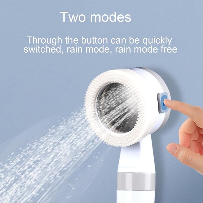 Shower Pump Rechargeable Adjustable Water Flow Pumping From Bucket 60 Minutes Running Time Suitable for Hiking