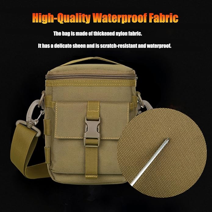 Belt Pouch Outdoor Shoulder Small Canvas Messenger Bag Classic Vintage Shoulder Tactical Crossbody Casual Pack