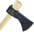 Hand-Forged Camping Tomahawk with Hammer Poll – Throwing Hatchet &amp Camp Axe with Wood Handle – Durable Beautiful Steel Construction