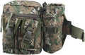 Waterproof Nylon Fanny Pack Men Tactical Military Army Waist Bag Hiking Outdoor Camping Shoulder Bum Belt Bum Sport Chest Bags(Jungle Digital)
