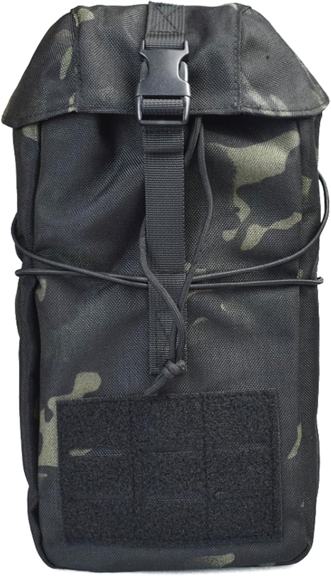Tactical Molle Pouch Large Capacity Dump Pouch Drawstring Magazine Tactical Utility Pouch Recycling Pouch Bag Belt Waist Bag