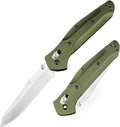 3.14 Inches D2 Steel Blade &amp Aluminum Handle Thumb Stud Manual Open Folding Knife EDC Suitable for Outdoor Camping Hiking and Adventure with Shoulder Straps Pocket Knife