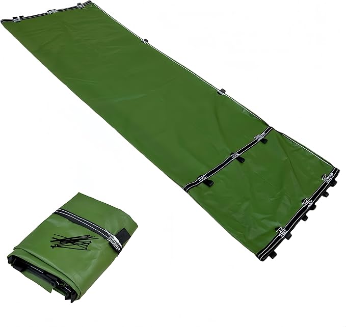 Heavy-Duty 10Ft Construction Chute Section with 12 Load-Bearing Cable TiesExtra Thick Double-Layer Material Trash ChuteMulti Connect Debris Chute for Removal of Construction Waste