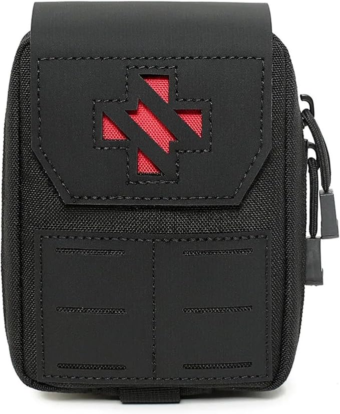 Tactical First Aid Kit Medical Bag for Hiking Travel Home Emergency Waist Holder Case Portable Survival Tools Molle Pouch