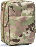 Utility Tactical Lightweight Pouch with Drainage Hole Molle Mount Pack Multifunctional for Outdoor Hunting Hiking Accessories
