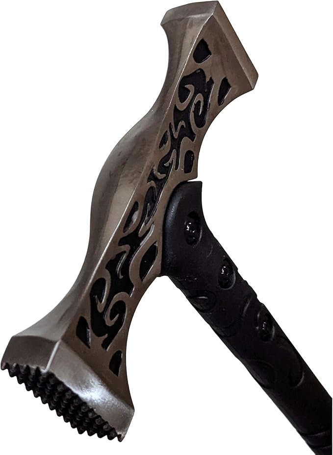 NLX Outdoor Heavy Duty Multi-Tools with Axe Pike and Hammer. Carbon Steel Tool Head and ABS Handle for Camping Hiking and Outdoor Purpose (Hammers)